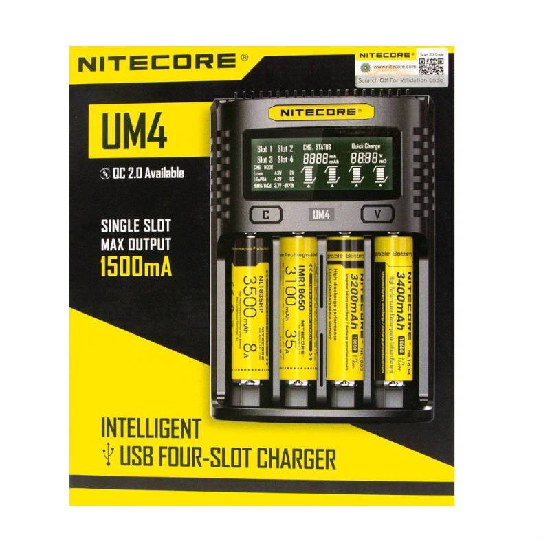 Chargeur UM4 Nitecore